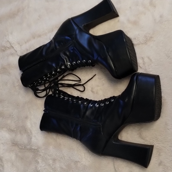 Vintage Demonia Platform Heels - Picture 2 of 7